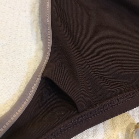 Bikini top and bottom brown and tan size m - Picture 6 of 14